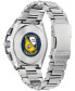 ფოტო #3 პროდუქტის Eco-Drive Men's Chronograph Promaster Skyhawk A-T Blue Angels Stainless Steel Bracelet Watch 46mm