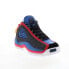 Фото #2 товара Fila Grant Hill 2 GB 1BM01846-434 Mens Blue Leather Athletic Basketball Shoes