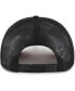 ფოტო #4 პროდუქტის Men's Black San Francisco Giants Backhaul Foam Trucker Snapback Hat