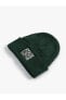 Фото #4 товара Шапка Koton Camo Detail Knit Folded Label Hat