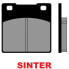 BRENTA MOTO 4052 Sintered Brake Pads