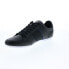 Lacoste Nivolor 0721 1 P CMA Mens Black Leather Lifestyle Sneakers Shoes