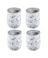 Фото #5 товара 12 Oz White Terzo Stainless Steel Wine Tumblers, Set of 4