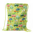 EUREKAKIDS Children´s drawstring backpack and sack backpack with car print