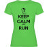 KRUSKIS Keep Calm And Run short sleeve T-shirt