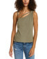 Фото #1 товара Monrow Asymmetric Strappy Tank Women's Green S