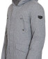ფოტო #3 პროდუქტის Men's Three-Quarter Hooded Parka Coat