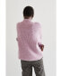 ფოტო #3 პროდუქტის Women's Isabel Wool Blend Mock Neck Sweater