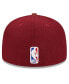 Фото #4 товара Men's Wine, Brown Cleveland Cavaliers 2023/24 City Edition 59FIFTY Fitted Hat