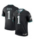 Фото #1 товара Men's Jalen Hurts Black Philadelphia Eagles Legend Jersey