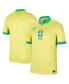 ფოტო #1 პროდუქტის Men's Yellow Brazil National Team 2024 Home Stadium Replica Jersey