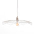 Ceiling Light Metal White 46 x 46 cm