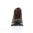 Фото #3 товара Skechers Edgemont Dalano 204632 Mens Brown Leather Lace Up Hiking Boots 10