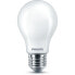 Philips LED-Lampe quivalent 60W E27 Warmwei Nicht dimmbar, Kunststoff