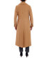 Фото #2 товара Women's Single-Breasted Maxi Coat, Created for Macy's