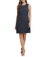 Фото #1 товара Women's Round-Neck Sleeveless Shift Dress