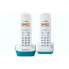 Фото #2 товара Panasonic KX-TG1612FRC Duo-Mobiltelefon ohne Anrufbeantworter Wei Blau