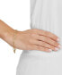 ფოტო #2 პროდუქტის Polished & Textured Paperclip Link Bracelet in 14k Gold