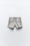 Trf ripped mid-rise denim shorts