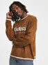 Фото #1 товара Kickers logo knitted jumper in brown
