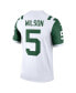 Фото #2 товара Men's Garrett Wilson New York Jets Classic Alternate Legend Jersey