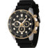 Фото #1 товара Invicta Pro Diver Chronograph GMT Quartz Black Dial Men's Watch 46120