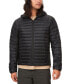ფოტო #1 პროდუქტის Men's Hype Quilted Full-Zip Hooded Down Jacket