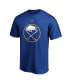 Фото #2 товара Men's Jeff Skinner Royal Buffalo Sabres Authentic Stack Name and Number T-shirt