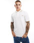 Фото #1 товара Fred Perry twin tipped polo shirt in white