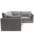 Фото #6 товара Marsten 126" 4-Pc. Fabric Sectional Sofa, Created for Macy's