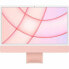 Фото #1 товара Всё-в-одном Apple iMac 4.5K (2021) 24" M1 8 GB RAM 512 GB Розовый Azerty французский