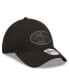 Фото #3 товара Men's Black New York Jets Team Neo 39Thirty Flex Hat