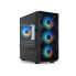 ATX Semi-tower Box TooQ TQGCC901-B Black