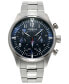 ფოტო #1 პროდუქტის Men's Swiss Automatic Chronograph Startimer Pilot Stainless Steel Bracelet Watch 42mm