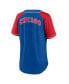 Фото #4 товара Women's Royal Chicago Cubs Ultimate Style Raglan V-Neck T-shirt