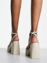 Фото #2 товара schuh Sia platform heeled sandals in ecru