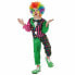 Costume for Children Male Clown Striped (1 Piece)