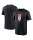 Men's Black San Francisco Giants City Connect Logo T-shirt