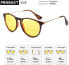 TJUTR Polarised Night Driving Glasses for Driving Women and Men Yellow Night Vision Anti-Glare Glasses - UV400