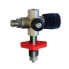 LW Din 200 Bar Without Pressure Gauge Cross Fill Valve Серебристый - фото #1