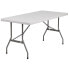 Фото #3 товара 30''W X 60''L Granite White Plastic Folding Table