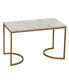 Фото #1 товара Half-Moon Marble Modern Coffee Table