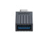 Фото #3 товара Разъем USB Type-C Rapoo UCA-1001 3.2 Gen 1 (3.1 Gen 1) черный 5 Gbit/s 32 мм