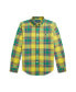 Фото #1 товара Big Boys Plaid Cotton Oxford Shirt