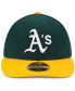 Фото #2 товара Men's Oakland Athletics Home Authentic Collection On-Field Low Profile 59FIFTY Fitted Hat