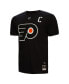 Фото #3 товара Men's Eric Lindros Black Philadelphia Flyers Name and Number T-shirt