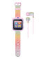 ფოტო #1 პროდუქტის Kids Rainbow Glitter Silicone Smartwatch 42mm Gift Set