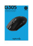 Logitech G G305 LIGHTSPEED Wireless Gaming Mouse - Right-hand - Optical - RF Wireless + Bluetooth - 12000 DPI - 400 fps - Black