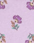Toddler Floral Cotton Romper 4T