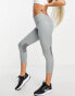 Nike Running Dri-FIT Fast cropped leggings in marl grey